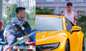 Bùi Tiến Dũng nhận mưa gạch đá vì quá phô trương khi lái siêu xe gần chục tỷ tới sân tập Bùi Tiến Dũng nhận mưa gạch đá vì quá phô trương khi lái siêu xe gần chục tỷ tới sân tập
