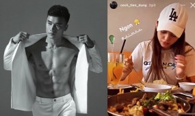 Bùi Tiến Dũng tỏ ra 'bất lực' khi dạy bạn gái mẫu Tây nói tiếng Việt Bùi Tiến Dũng tỏ ra 'bất lực' khi dạy bạn gái mẫu Tây nói tiếng Việt