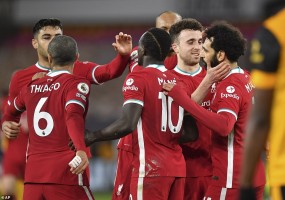 Liverpool 'nhọc nhằn' vượt qua Wolverhampton trong trận đấu dài kỷ lục của mùa giải Liverpool 'nhọc nhằn' vượt qua Wolverhampton trong trận đấu dài kỷ lục của mùa giải