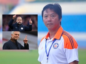 HLV Huỳnh Đức 'thèm' được như Mourinho, Pep Guardiola HLV Huỳnh Đức 'thèm' được như Mourinho, Pep Guardiola