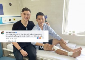 Vợ Hùng Dũng khẳng định Đặng Văn Lâm đã cách ly y tế Vợ Hùng Dũng khẳng định Đặng Văn Lâm đã cách ly y tế
