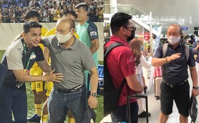 Tình cờ bắt gặp ở sân bay, Kiatisak ngỏ lời mời HLV Park Hang Seo về phố Núi Tình cờ bắt gặp ở sân bay, Kiatisak ngỏ lời mời HLV Park Hang Seo về phố Núi