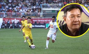 Bị HAGL đánh bại, HLV trưởng Hà Nội FC ấm ức: 'Họ có bàn mà vẫn lùi sâu phòng ngự' Bị HAGL đánh bại, HLV trưởng Hà Nội FC ấm ức: 'Họ có bàn mà vẫn lùi sâu phòng ngự'