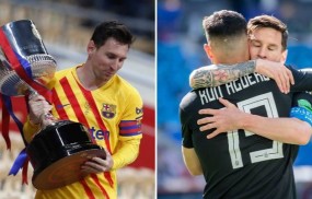 Barcelona chuẩn bị 'mồi nhử' siêu chất lượng để thuyết phục Messi gia hạn hợp đồng Barcelona chuẩn bị 'mồi nhử' siêu chất lượng để thuyết phục Messi gia hạn hợp đồng