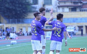 Highlights Hà Nội 3-1 Sài Gòn: Nỗ lực trở lại của cựu vương V-League Highlights Hà Nội 3-1 Sài Gòn: Nỗ lực trở lại của cựu vương V-League