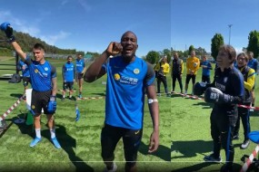 VIDEO: Lukaku làm trọng tài cho đồng đội 'so găng' với HLV Conte sau mâu thuẫn VIDEO: Lukaku làm trọng tài cho đồng đội 'so găng' với HLV Conte sau mâu thuẫn