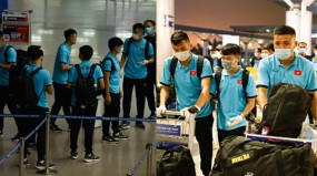 ĐT Việt Nam lên đường lúc nửa đêm, sẵn sàng tranh vé dự Futsal World Cup ĐT Việt Nam lên đường lúc nửa đêm, sẵn sàng tranh vé dự Futsal World Cup