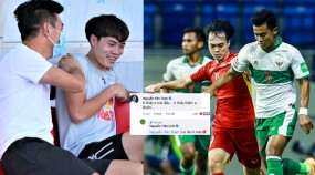 Văn Toàn chấn thương, 'mời gọi' hai em Tiến Linh và Văn Hậu sang phòng an ủi Văn Toàn chấn thương, 'mời gọi' hai em Tiến Linh và Văn Hậu sang phòng an ủi
