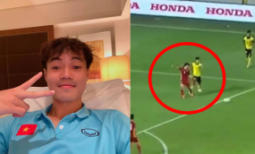Bị CĐV Malaysia tố ăn vạ kiếm penalty, Văn Toàn lên tiếng thanh minh Bị CĐV Malaysia tố ăn vạ kiếm penalty, Văn Toàn lên tiếng thanh minh