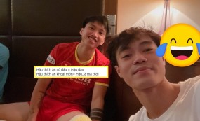 Rảnh rỗi, Văn Toàn tặng Văn Hậu một pha chơi chữ 'đi vào lòng đất' Rảnh rỗi, Văn Toàn tặng Văn Hậu một pha chơi chữ 'đi vào lòng đất'