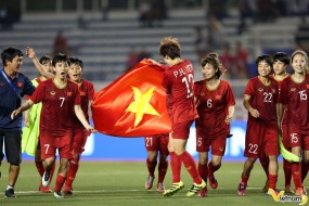 ĐT Nữ Việt Nam tiếp tục thăng hạng vượt bậc trên bảng xếp hạng FIFA ĐT Nữ Việt Nam tiếp tục thăng hạng vượt bậc trên bảng xếp hạng FIFA