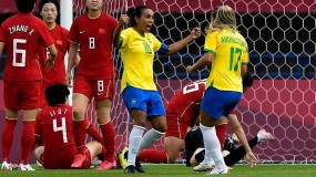 Khiến ĐT Trung Quốc thua tả tơi, siêu sao Brazil lập kỷ lục ấn tượng ở Olympic Khiến ĐT Trung Quốc thua tả tơi, siêu sao Brazil lập kỷ lục ấn tượng ở Olympic