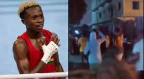 Người dân Ghana 'đi bão' lúc 3 giờ sáng ăn mừng huy chương Olympic Người dân Ghana 'đi bão' lúc 3 giờ sáng ăn mừng huy chương Olympic
