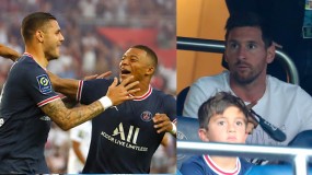 Messi phản ứng thế nào khi chứng kiến Mbappe và Icardi ghi bàn cho PSG?