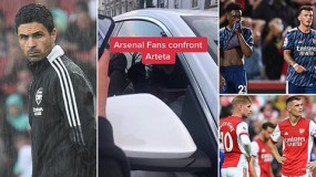 VIDEO: Fan Arsenal chặn đầu xe, yêu cầu HLV Mikel Arteta từ chức VIDEO: Fan Arsenal chặn đầu xe, yêu cầu HLV Mikel Arteta từ chức