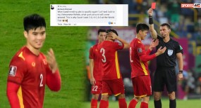 CĐV trên thế giới bênh Duy Mạnh: “Trọng tài như trò đùa, phá hỏng cả trận đấu” CĐV trên thế giới bênh Duy Mạnh: “Trọng tài như trò đùa, phá hỏng cả trận đấu”