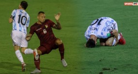 VIDEO: Khoảnh khắc Messi suýt 'mất sự nghiệp' sau pha vào bóng của Venezuela VIDEO: Khoảnh khắc Messi suýt 'mất sự nghiệp' sau pha vào bóng của Venezuela