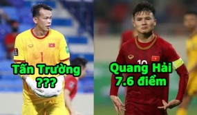 Chấm điểm Việt Nam 1-3 Saudi Arabia: Quang Hải 7.6 điểm, thành bại tại hàng thủ Chấm điểm Việt Nam 1-3 Saudi Arabia: Quang Hải 7.6 điểm, thành bại tại hàng thủ