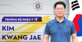 Trụ cột liên tục 'nằm viện', CLB Hà Nội lập tức bổ nhiệm 'thần y' Hàn Quốc Trụ cột liên tục 'nằm viện', CLB Hà Nội lập tức bổ nhiệm 'thần y' Hàn Quốc