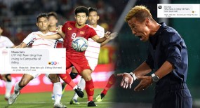 Phản ứng 'trái ngược' của CĐV Campuchia khi cùng bảng ĐT Việt Nam tại AFF Cup 2021 Phản ứng 'trái ngược' của CĐV Campuchia khi cùng bảng ĐT Việt Nam tại AFF Cup 2021