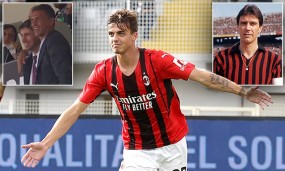 Paolo Maldini ăn mừng đầy cảm xúc khi chứng kiến con trai 'khai hoả' trận ra mắt AC Milan Paolo Maldini ăn mừng đầy cảm xúc khi chứng kiến con trai 'khai hoả' trận ra mắt AC Milan