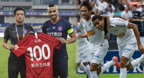 Đàn anh Neymar khoác áo ĐT Trung Quốc, quyết tâm đánh bại ĐT Việt Nam Đàn anh Neymar khoác áo ĐT Trung Quốc, quyết tâm đánh bại ĐT Việt Nam