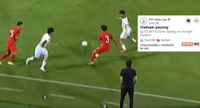 AFC gọi ĐT Việt Nam là 'bậc thầy' dạy cách phối hợp thoát Pressing AFC gọi ĐT Việt Nam là 'bậc thầy' dạy cách phối hợp thoát Pressing