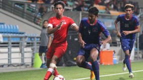 VIDEO: U23 Campuchia 'dội mưa bàn thắng' ngay trận ra quân Vòng loại U23 Châu á VIDEO: U23 Campuchia 'dội mưa bàn thắng' ngay trận ra quân Vòng loại U23 Châu á
