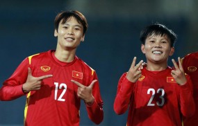 ĐT nữ Việt Nam nhận thưởng lớn như các đồng đội nam sau khi vượt qua Vòng loại Châu á