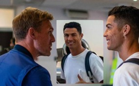 Ronaldo đặt chân đến Manchester, giám đốc kỹ thuật ra tận nơi đón tiếp hồ hởi Ronaldo đặt chân đến Manchester, giám đốc kỹ thuật ra tận nơi đón tiếp hồ hởi