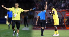 Thừa nhận cựu sao HAGL chửi bậy, HLV Hà Tĩnh vẫn bênh vực: 'Cậu ấy có chửi trước mặt trọng tài đâu' Thừa nhận cựu sao HAGL chửi bậy, HLV Hà Tĩnh vẫn bênh vực: 'Cậu ấy có chửi trước mặt trọng tài đâu'