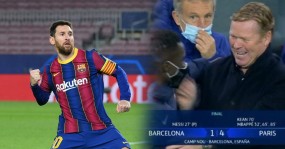 HLV Barca nhận mưa chỉ trích vì nụ cười đầy thỏa mãn sau trận thua đậm PSG HLV Barca nhận mưa chỉ trích vì nụ cười đầy thỏa mãn sau trận thua đậm PSG