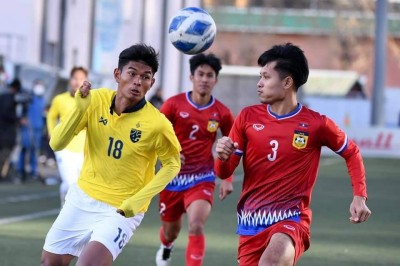 Chiến thắng kịch tính, Lào giúp Thái Lan lách qua khe cửa hẹp vào VCK U23 Châu á