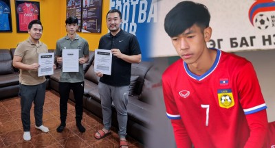 Ngôi sao trẻ U23 Lào sang châu Âu thử việc 3 tháng