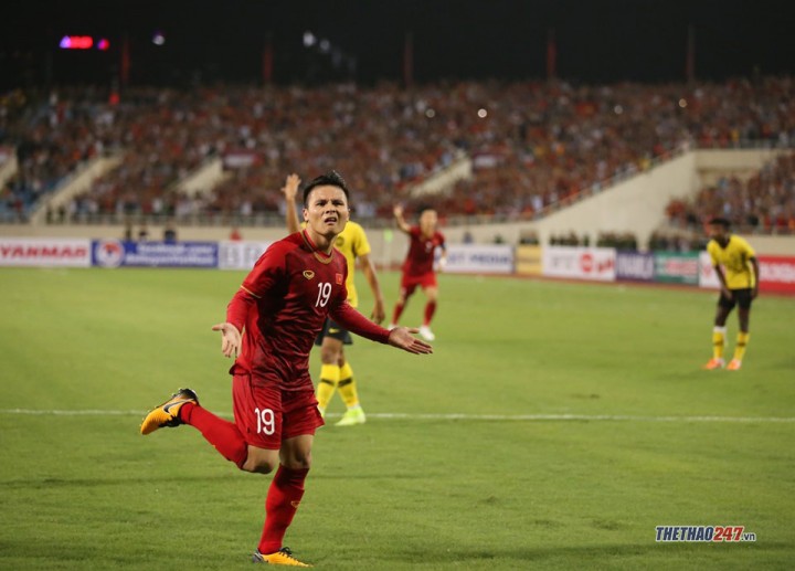 Quang Hai once shone and Vietnam won over Malaysia